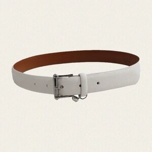Lauren Ralph Lauren Leather Charm Belt